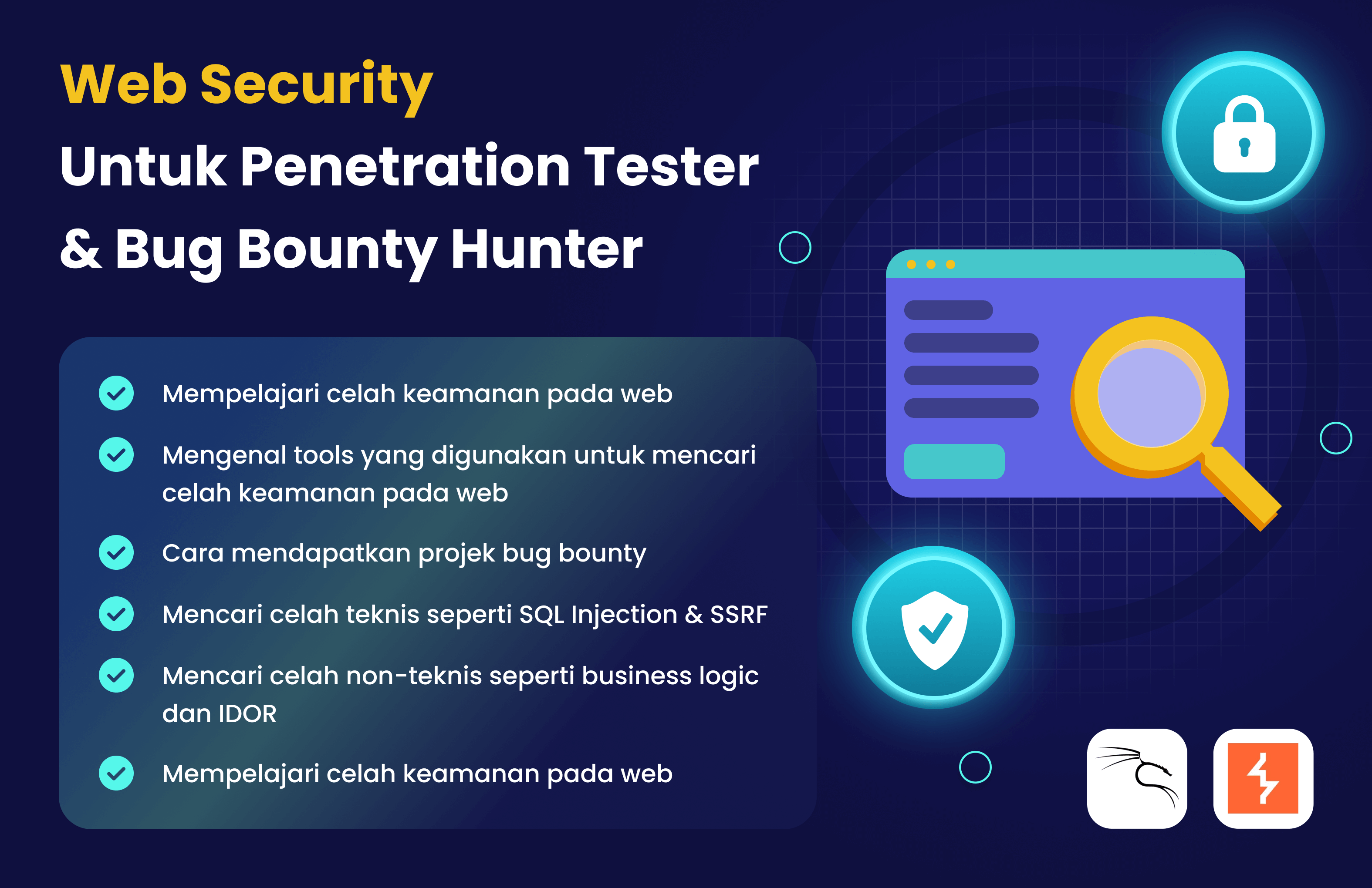 Kelas Web Security untuk Penetration Tester dan Bug Bounty Hunter di BuildWith Angga